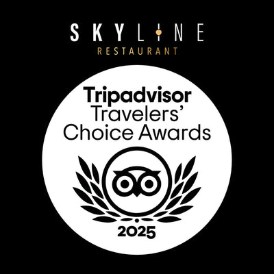 Skyline Restaurant Celebrates 2025 Travellers’ Choice Award